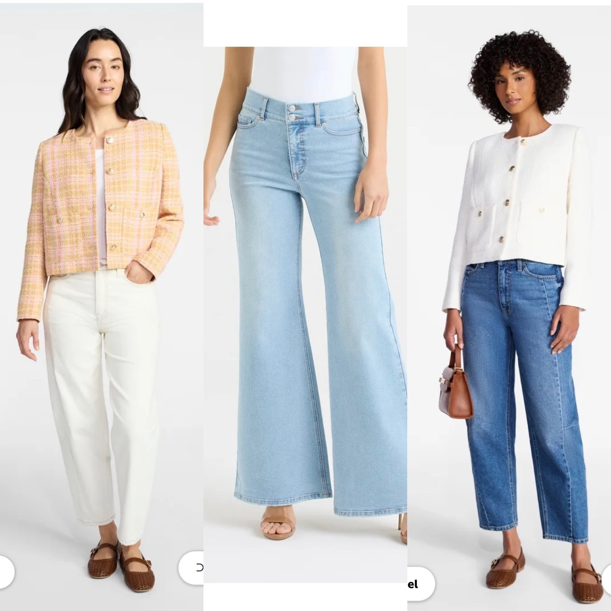 Recent Wal-Mart finds that I love! XS in jacket, size 2 regular in jeans, small top. Sized down 1/2 size in sandals

#LTKootd #LTKdayinmylife #LTKOver40