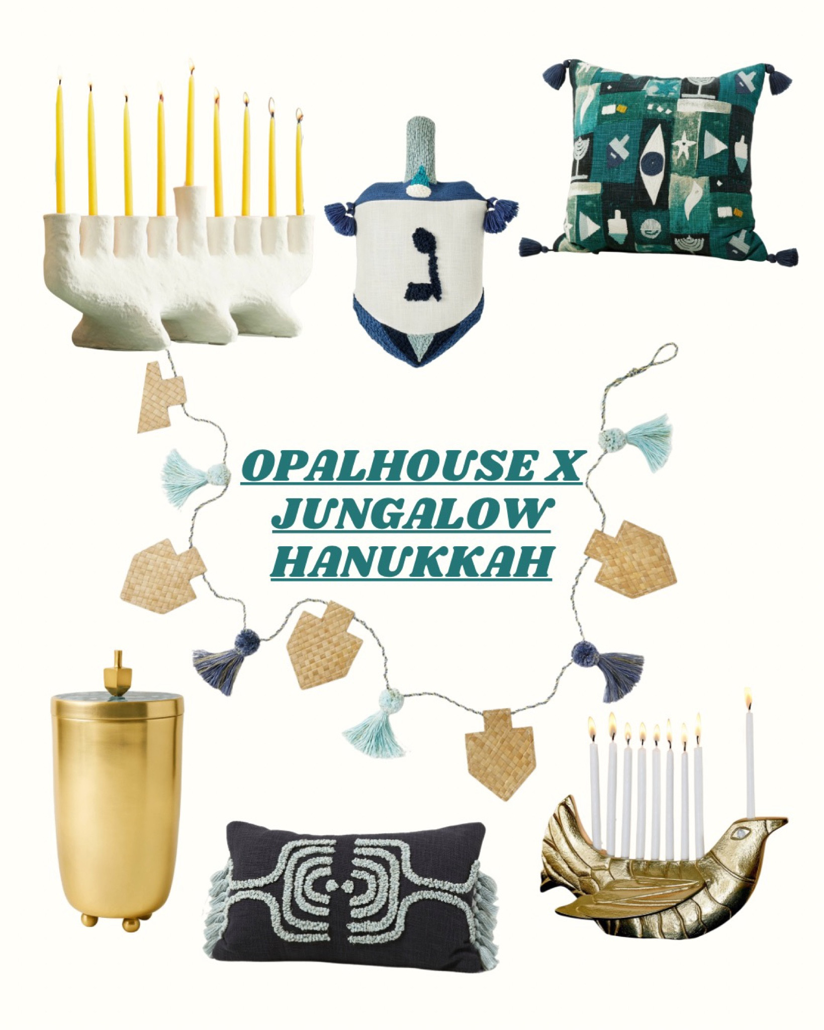Here’s this years Opalhouse Hanukkah Collection! 

#LTKhome #LTKSeasonal #LTKHoliday