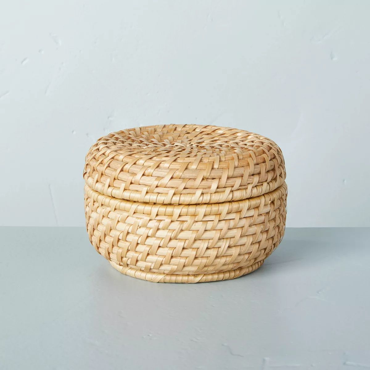 Woven Basket with Lid Natural - Hearth & Hand™ with Magnolia | Target