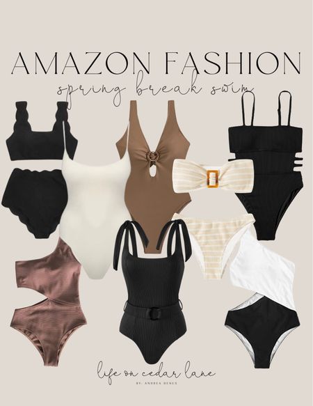 Amazon Fashion - Snag these swimsuit faves and splash into your spring break trip in style! #swimbreak #swimsuit


#LTKswim