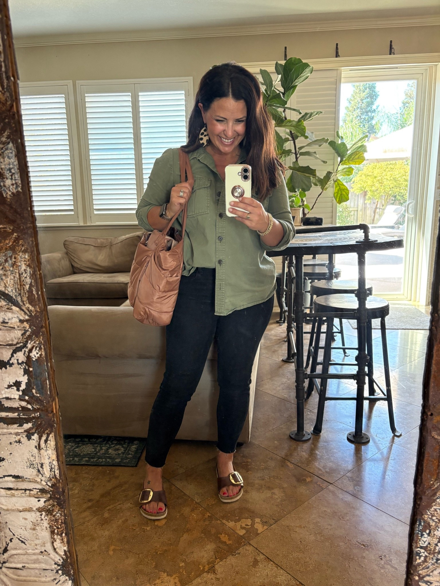 Busy day teaching calls for an outfit that’s comfortable but still feels put together. 🤎

And yes, I don’t care what anyone says—I’m still wearing my petite-friendly skinny jeans 😂 They hit at just the right length on me, and I’ll happily keep them in my rotation.

Also, these Big Buckle Madrid Birkenstocks have been getting SO much wear lately. Comfortable enough for a busy day on my feet, but the big buckle makes them feel a little more elevated. 👏🏼

#teacheroutfit #teacherstyle #teacherfashion #workwear #casualworkwear #petitefashion #petitestyle #skinnyjeans #birkenstock #birkenstockmadrid #bigbucklebirkenstock #amazonfashion #everydaystyle #40plusstyle

#LTKOver40 #LTKPetite #LTKWorkwear