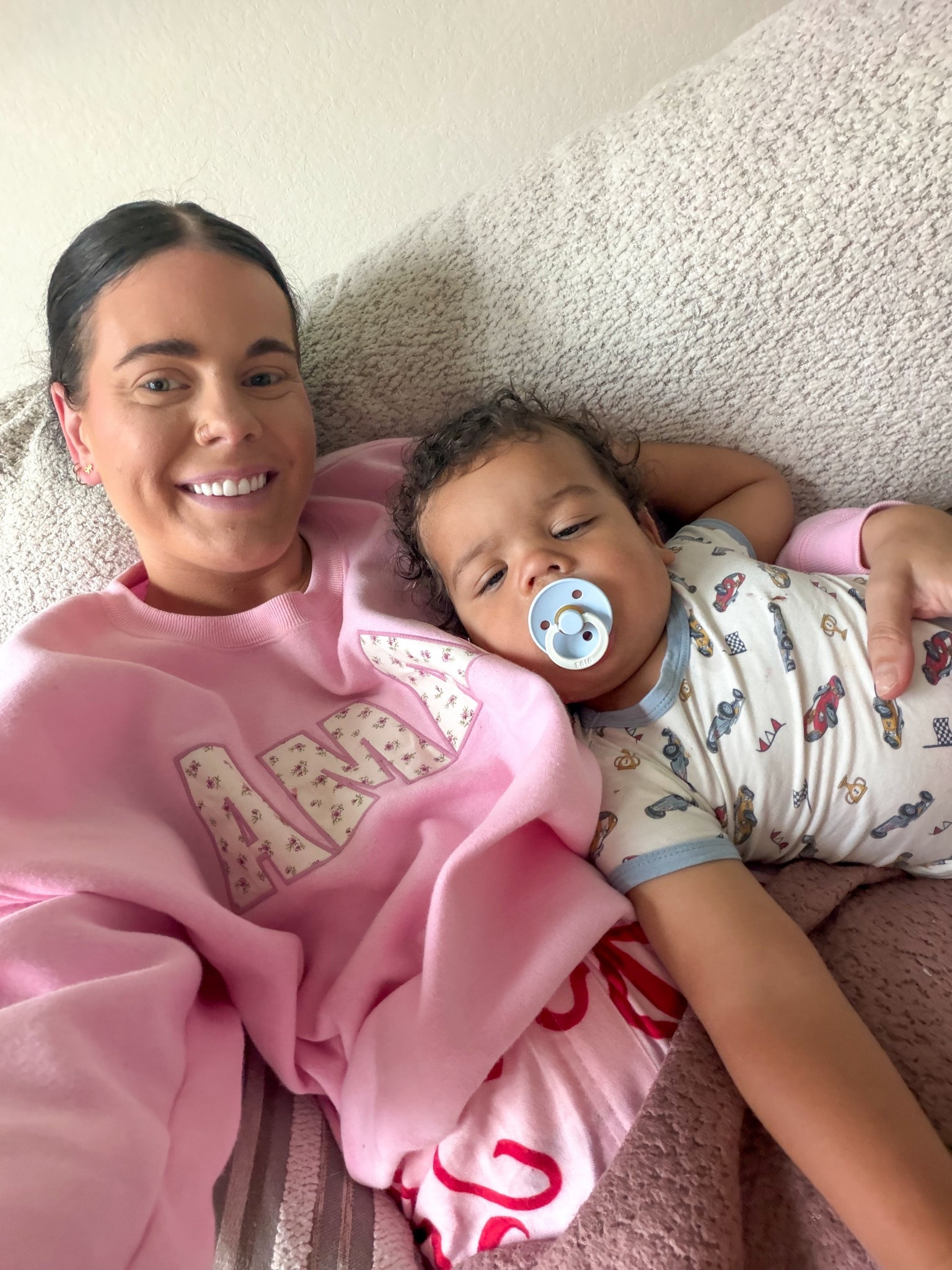 Sick day snuggles 🫶🏼

#LTKmomlife #LTKdayinmylife #LTKootd