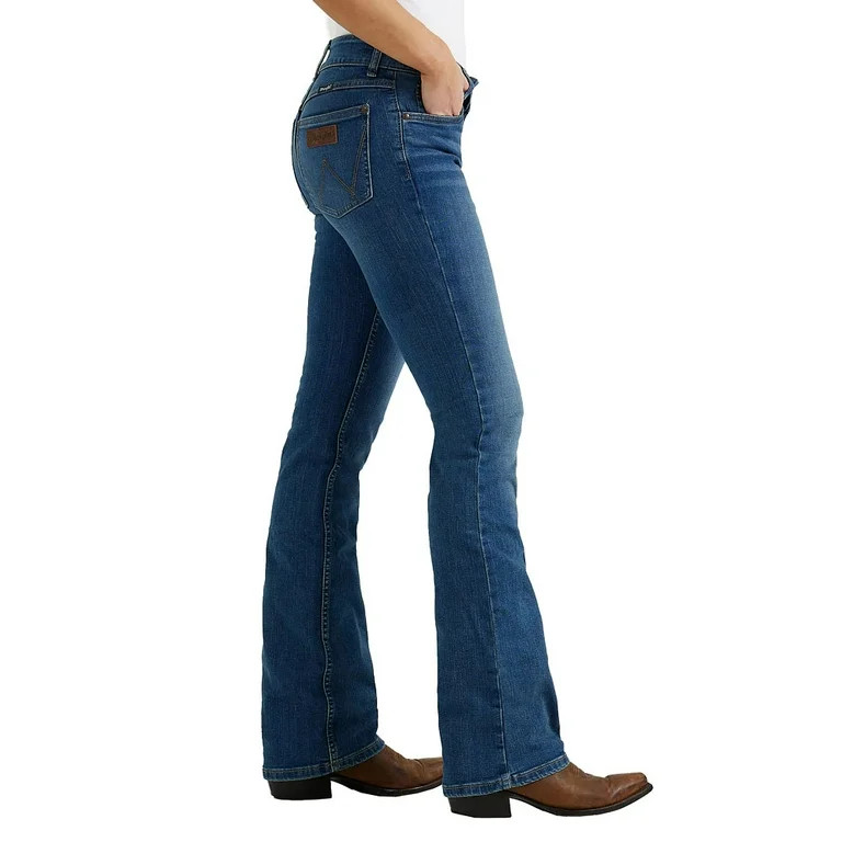 Wrangler® Women's Retro Mae Bootcut Jean with Stretch Fabric | Walmart (US)