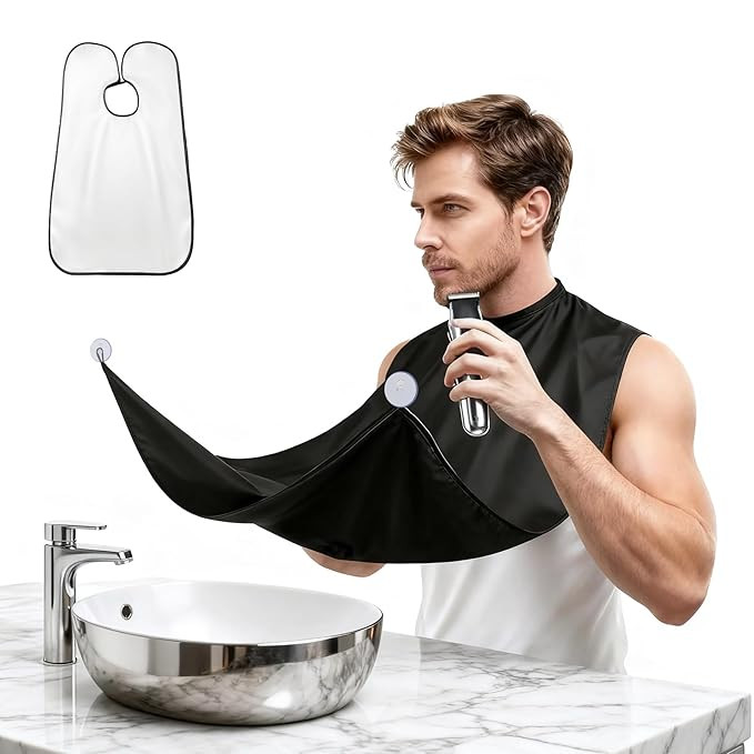 Stocking Stuffers for Men,beard bib for dad Fathers Day beard apron gifts for men Christmas Gifts... | Amazon (US)