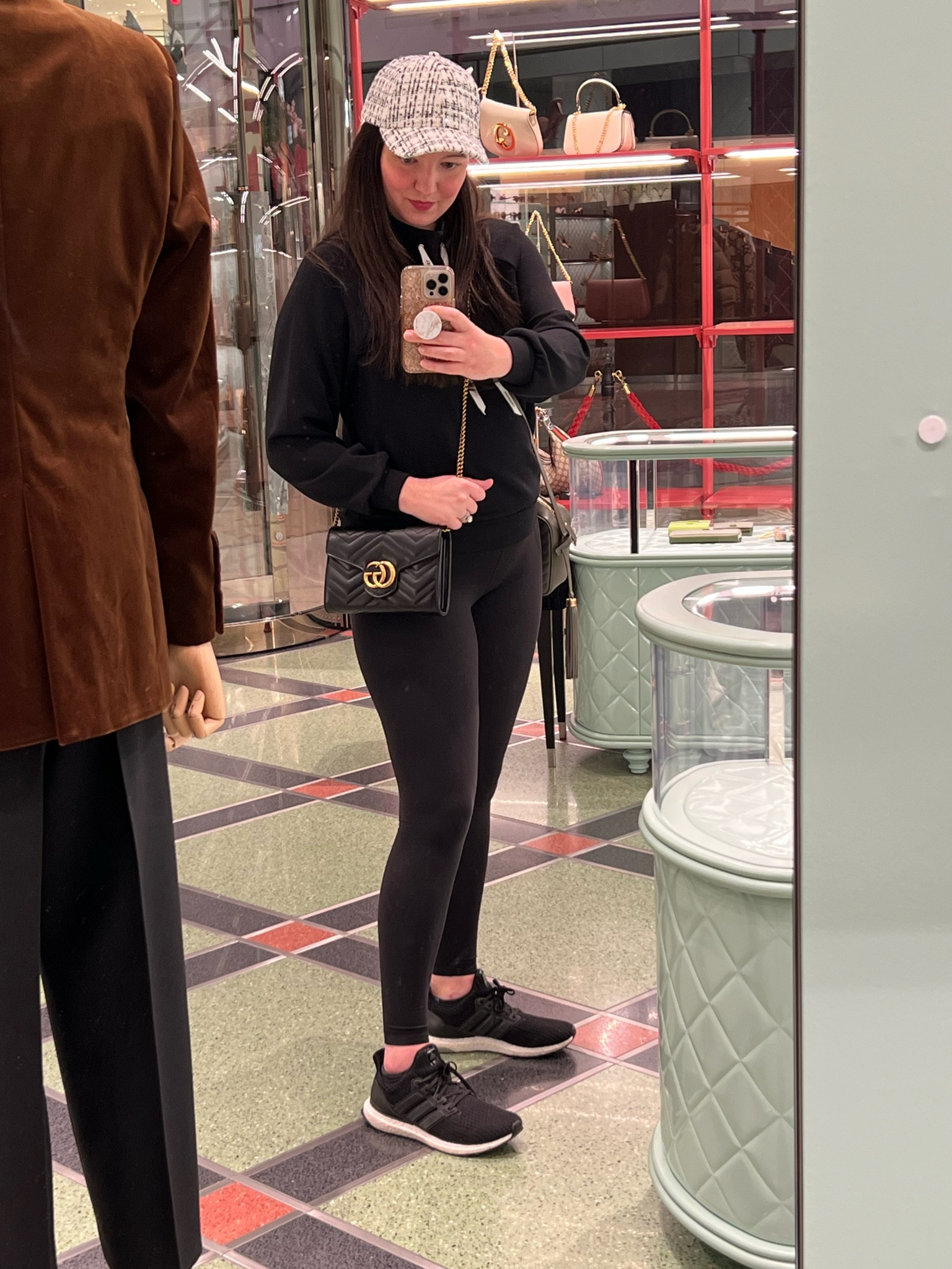 Trying on the Gucci GG wallet on a chain.  Perfect crossbody length for me at 5’7"

#LTKtravel #LTKstyletip #LTKitbag