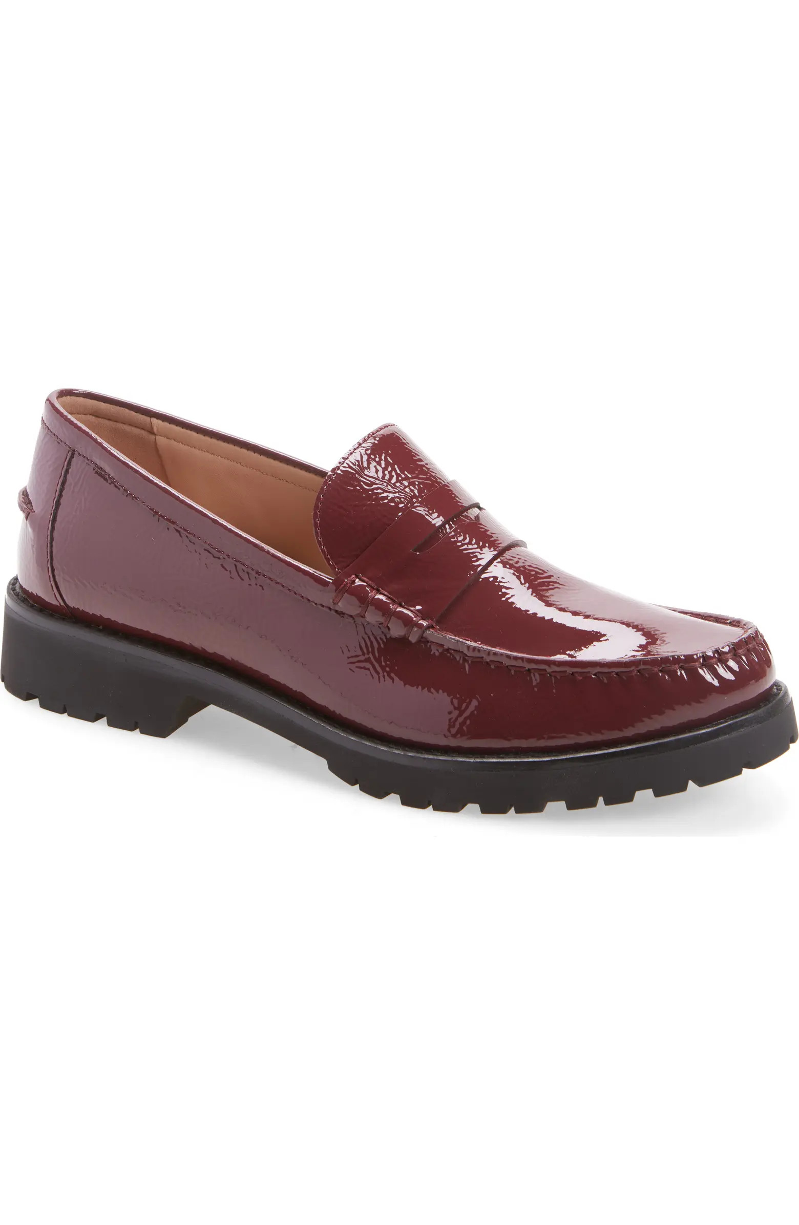 Treena Lug Penny Loafer (Women) | Nordstrom