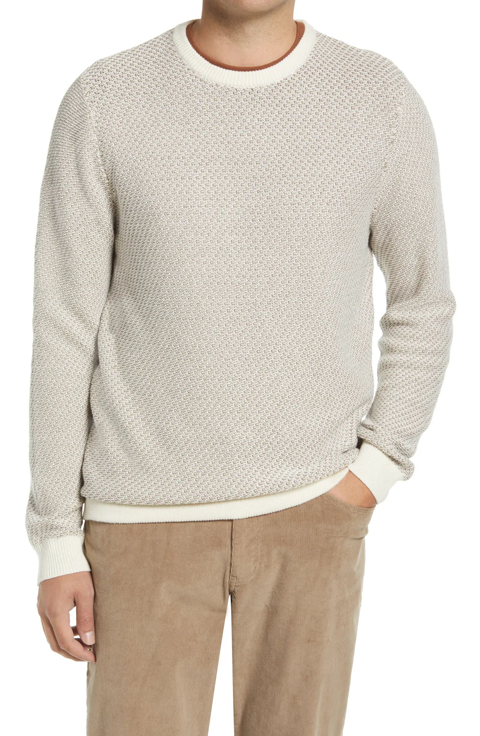 Nordstrom Mini Pattern Crewneck Sweater | Nordstrom | Nordstrom