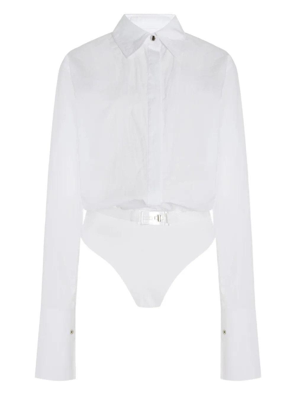 Bradshaw belted shirt bodysuit | Farfetch Global