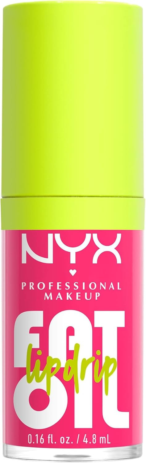 NYX Professional Makeup Lip Gloss, Fat Oil Lip Drip Clear Lip Gloss, Lip Oil, Up to 12 Hour Hydra... | Amazon (UK)