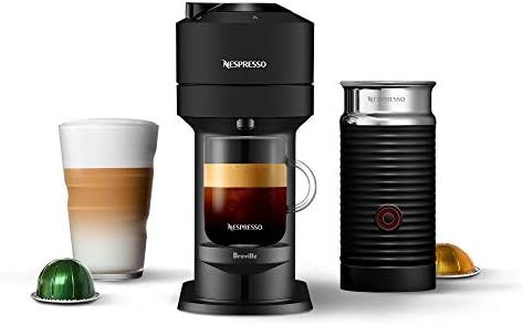 Nespresso Vertuo Next Coffee and Espresso Machine with Aeroccino NEW by Breville, Black Matte, Si... | Amazon (US)