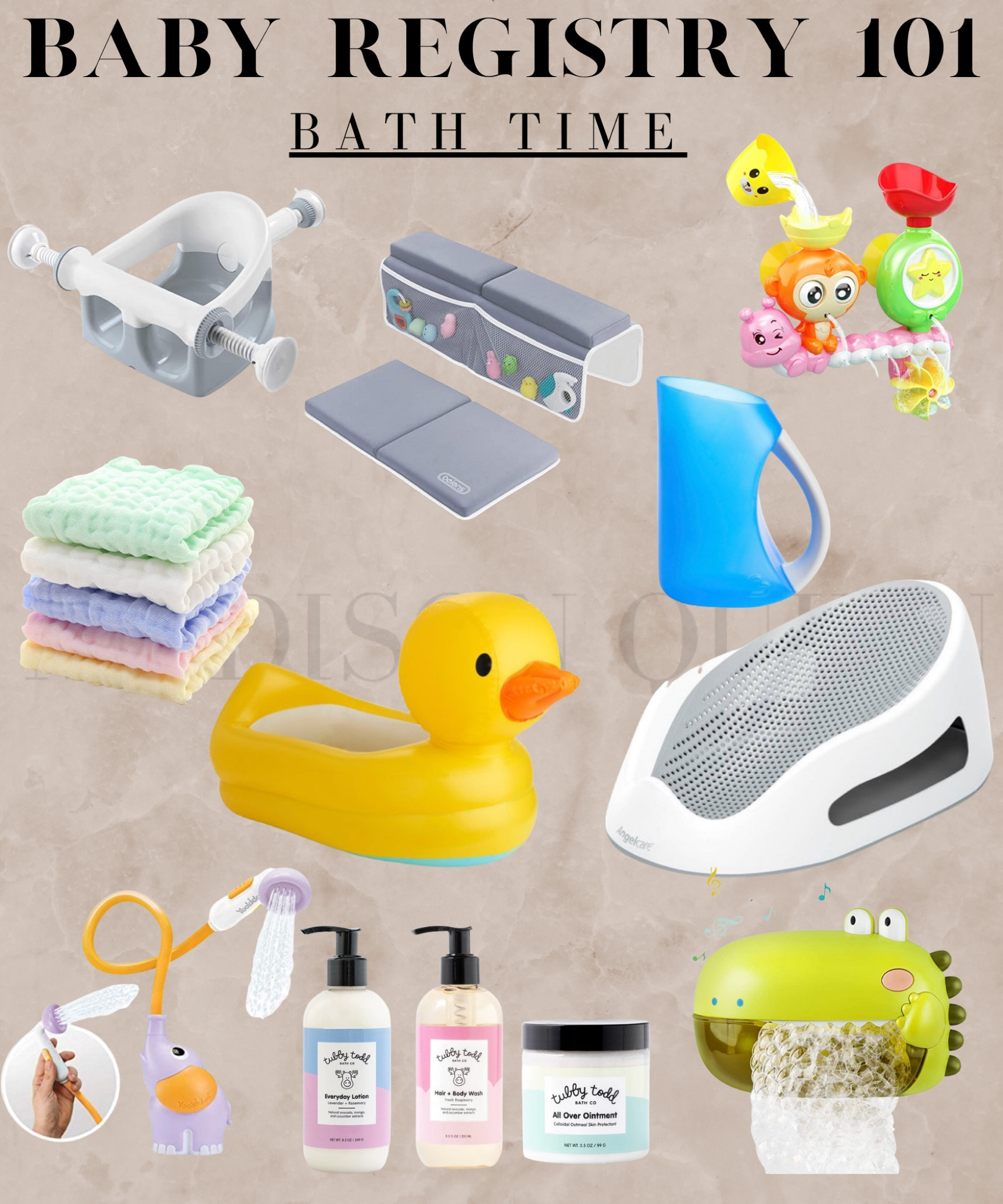 BABY REGISTRY 101 - BATH 

#LTKbaby