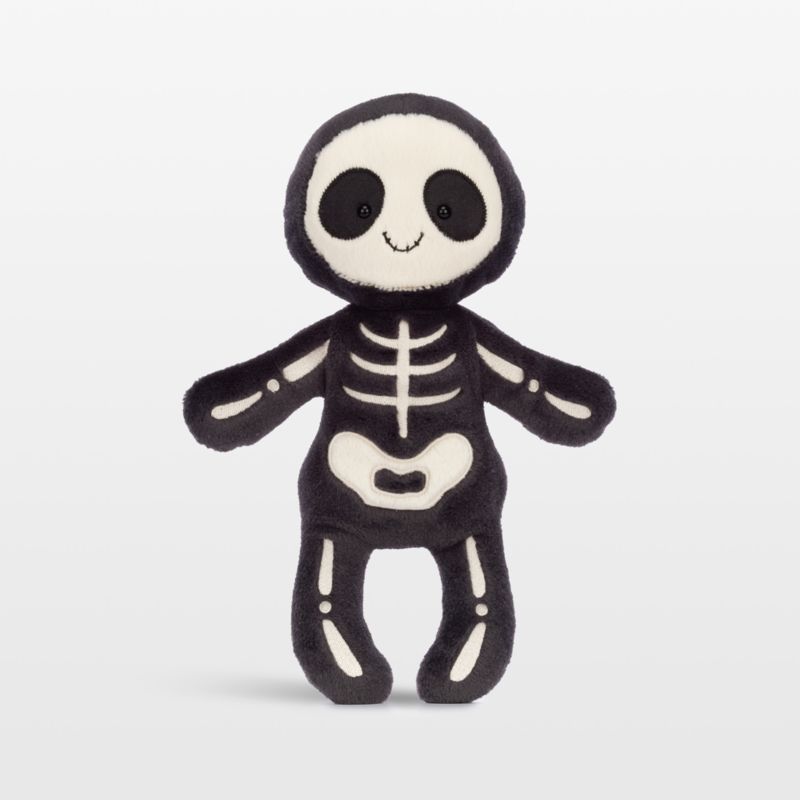 Jellycat Small Skeleton Bob Stuffed Animal | Crate & Kids | Crate & Barrel