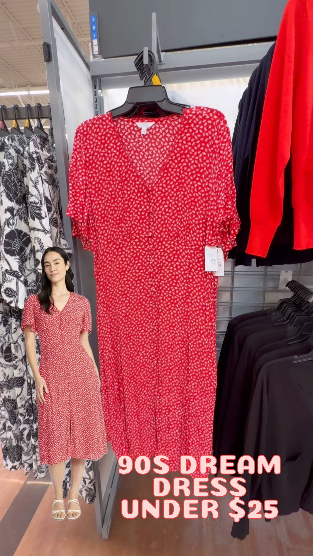 This dress is so 90s and it's under $25!
.....
Flutter sleeve dress Madewell dupe
90s dress 90s vibes 90s look work dress teacher dress floral Dress red dress Walmart dress viral Walmart find dress under $25 plus size dress mid dress maxi dress spring dress summer dress button front dress baby shower dress wedding shower dress bridal shower dress spring trends fitted dress loose dress Easter dress date night dress rodeo dress rodeo look dress with sneakers free people dupe 

#LTKPlusSize #LTKWorkwear #LTKTall