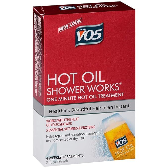 Alberto VO5 Hot Oil Shower Works Weekly Deep Conditioning Treatment 2.oz | Amazon (US)