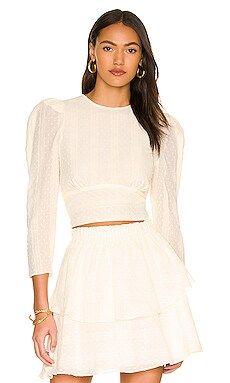 1. STATE Tie Blouse in Toasted Ivory from Revolve.com | Revolve Clothing (Global)