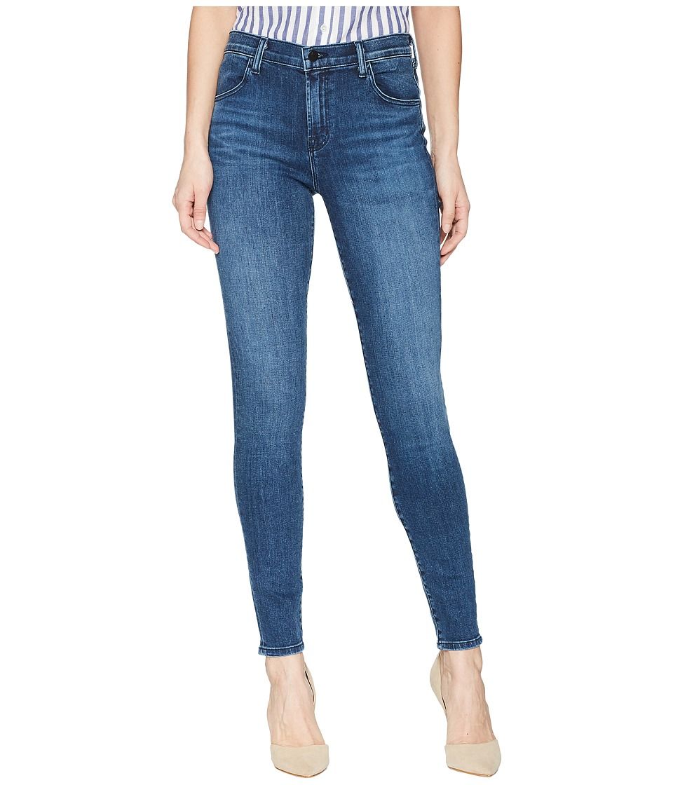 J Brand Maria High-Rise Skinny in Belladonna (Belladonna) Women's Jeans | Zappos