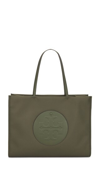 Tory Burch Ella Tote Bag in Olive. | Revolve Clothing (Global)