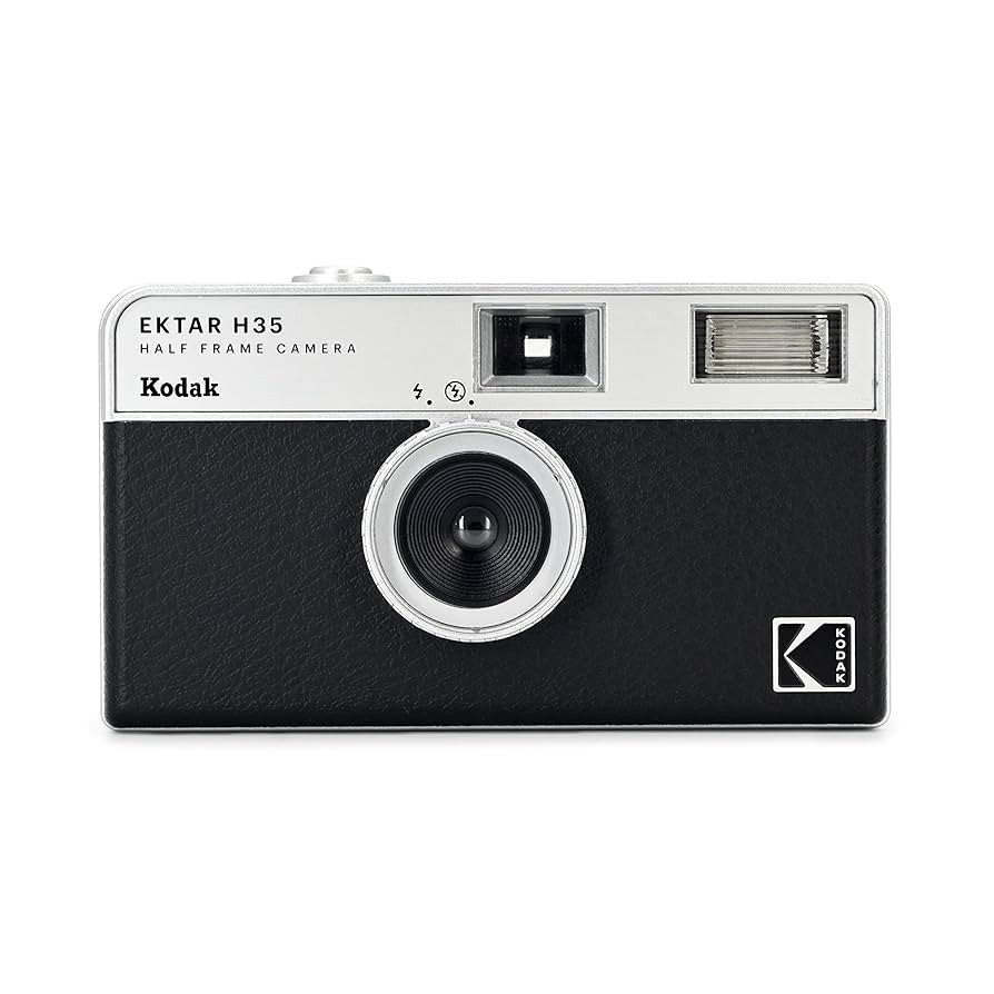 KODAK EKTAR H35 Half Frame Film Camera, 35mm, Reusable, Focus-Free, Lightweight, Easy-to-Use (Bla... | Amazon (US)