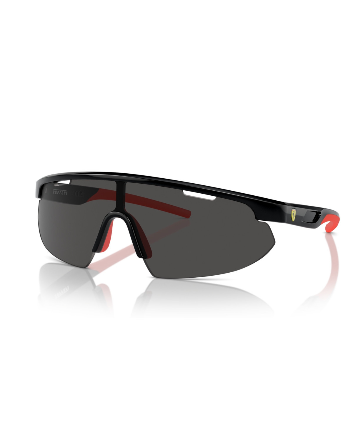Scuderia Ferrari Unisex Sunglasses, FZ6004U - Black Shine | Macy's