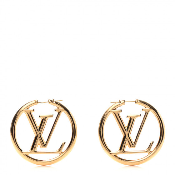 LOUIS VUITTON

Louise Hoop Earrings Gold | Fashionphile