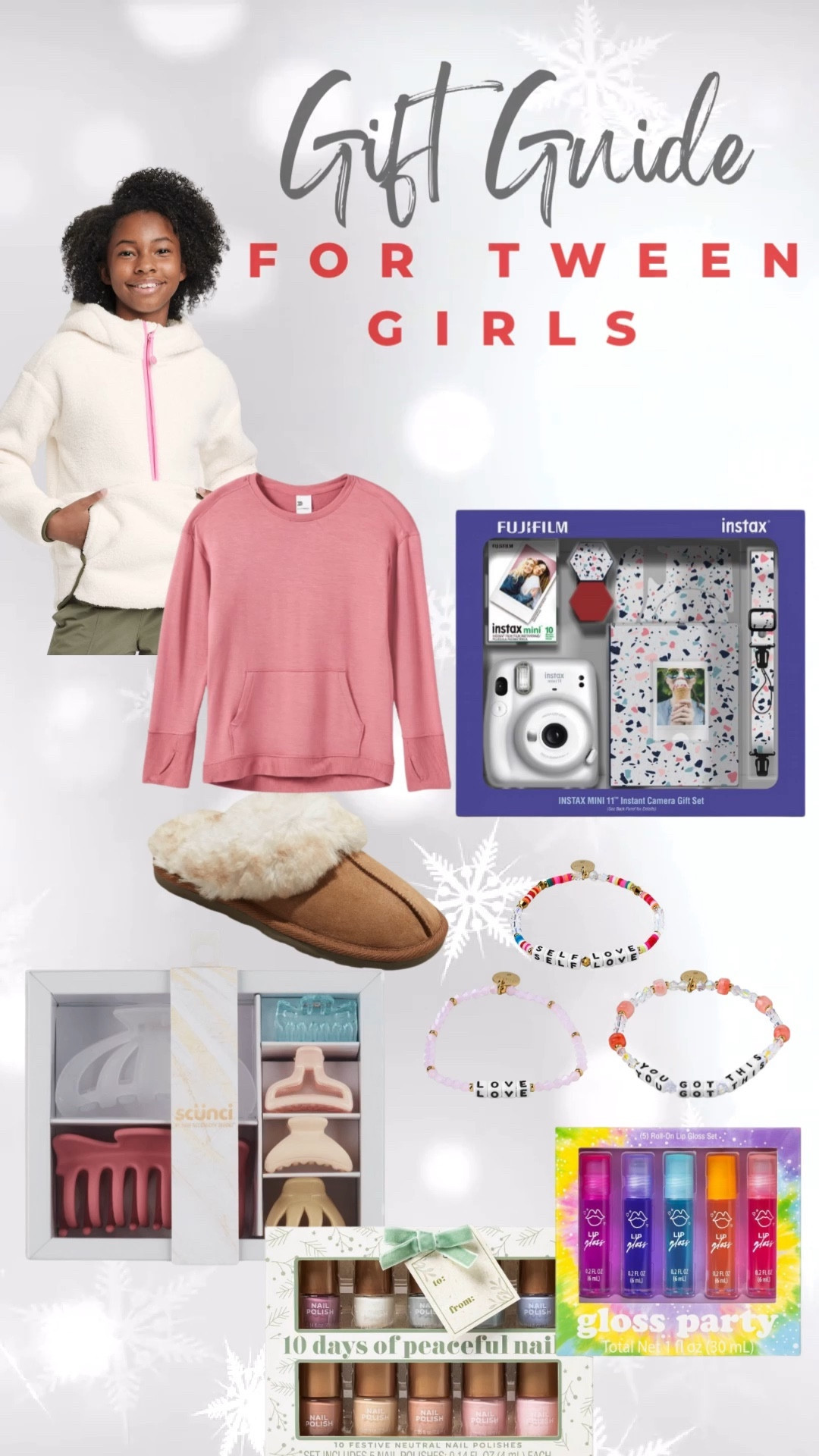 Gift Guide for Tween Girls
Black Friday Deals
Christmas Gifts
Gift Ideas for Tweens


#LTKGiftGuide #LTKsalealert #LTKCyberweek