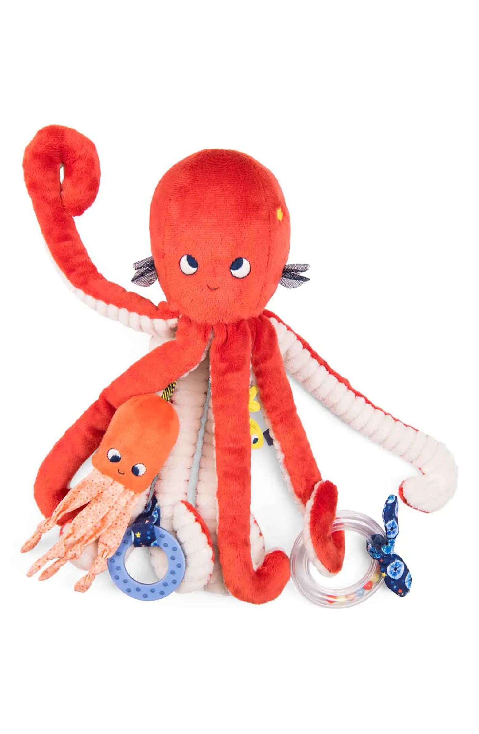 Speedy Monkey Paulie's Adventure Large Activity Octopus Stuffed Animal | Nordstrom | Nordstrom