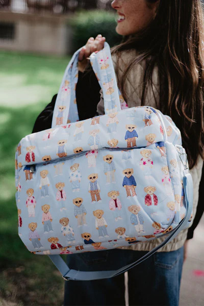 Teddy Bears Duffle Weekend Travel Bag | Katydid.com