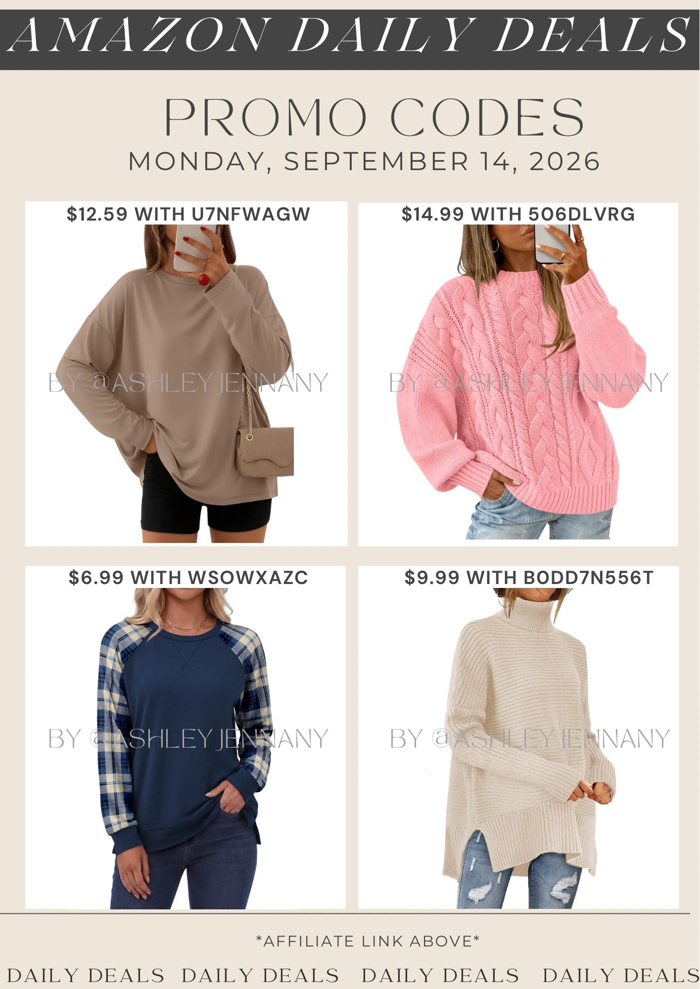 Amazon deals

#LTKSeasonal #LTKSaleAlert #LTKMidsize