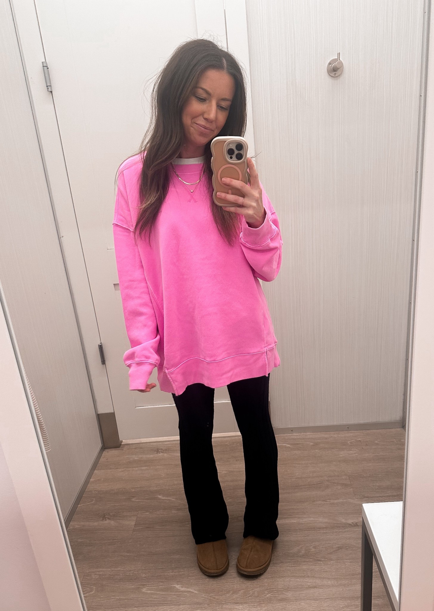 I’m a sucker for hot pink! This is such a cozy oversized sweatshirt! I’m wearing a size S  

#LTKFindsUnder50 #LTKPetite #LTKootd