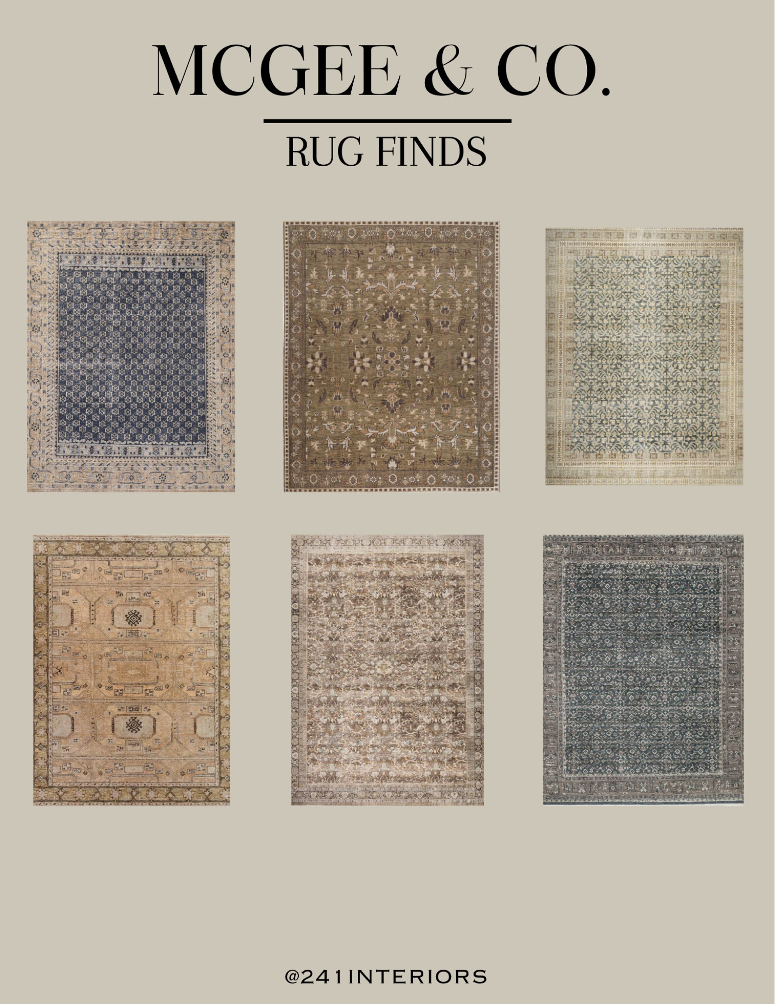 McGee & Co. Rug Finds

#LTKstyletip #LTKhome