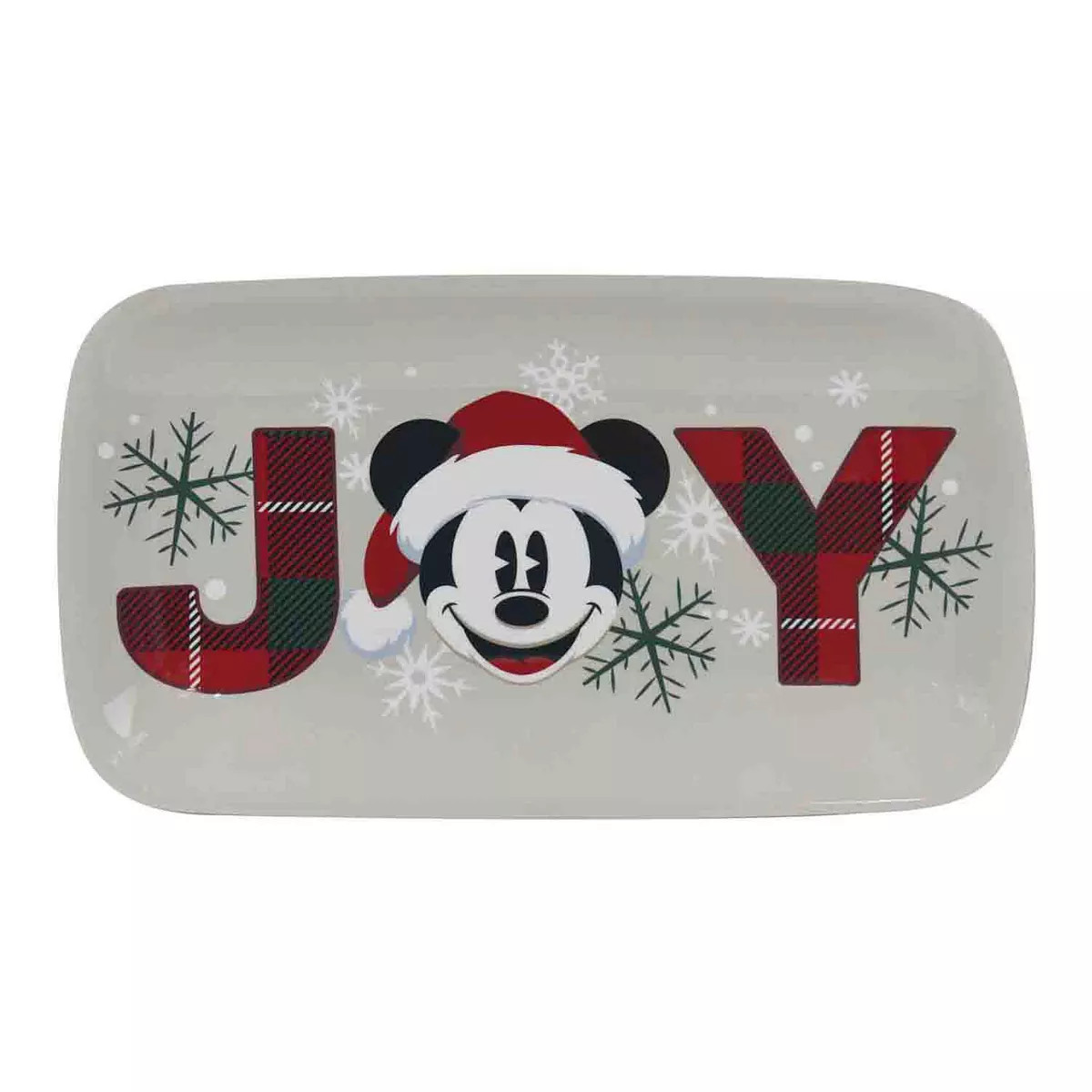 Disney's Mickey Mouse "Joy" Holiday Treat Tray | Kohl's