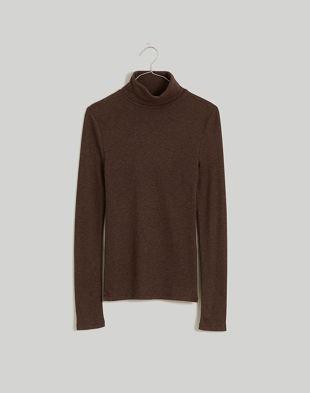 Brightside Finerib Turtleneck Long-Sleeve Tee | Madewell