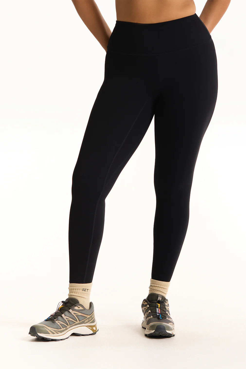 SPORTBODY® SPORTY HIGH-RISE LEGGINGS - MARLIN | SET Active