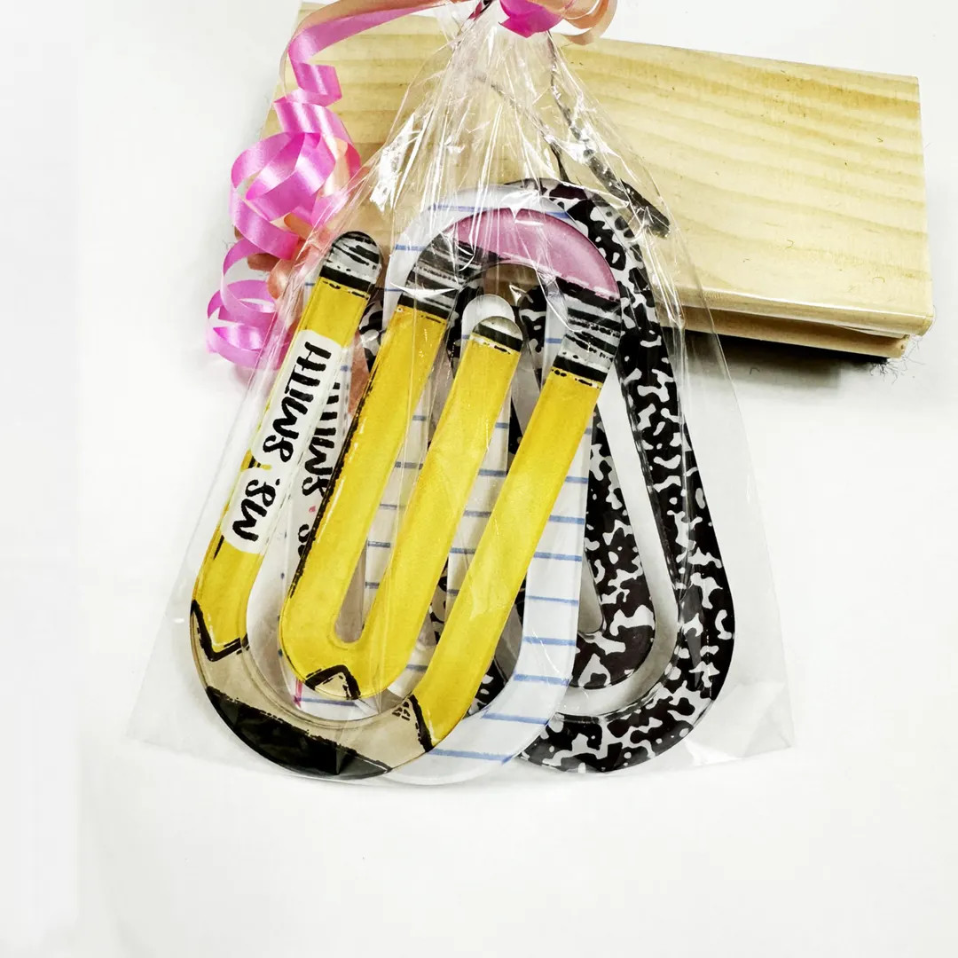 Jumbo Paper Clip Personalized Teacher Gift - Cute Back to School Teacher Appreciation Gift Set - ... | Etsy (US)