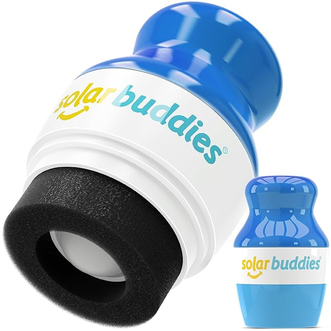 Solar Buddies Sunscreen Applicator - Single Full Blue - Refillable Roll on Sponge Sunscreen, Sunc... | Amazon (US)