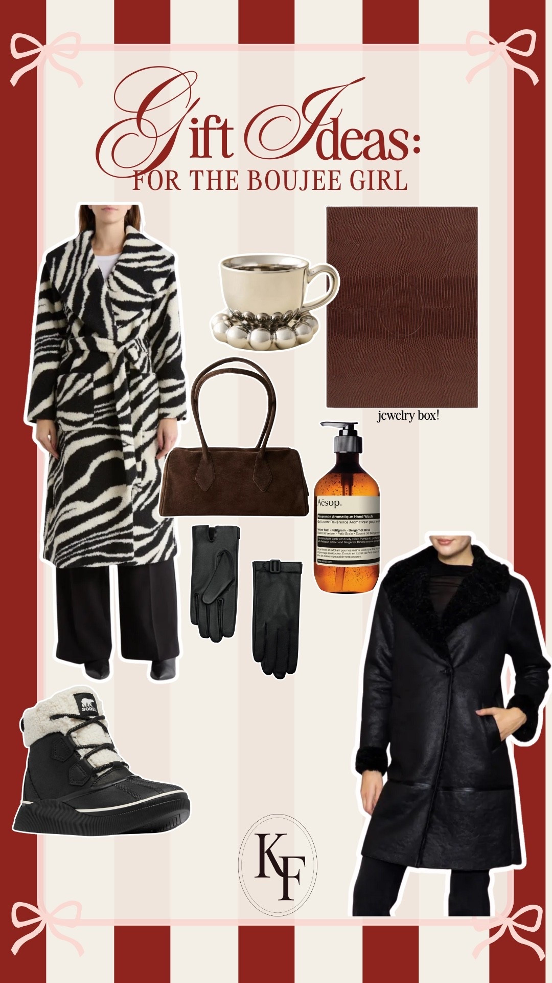 Gift ideas for the boujee girl on your list! Get her a fur or animal print coat with matching gloves for winter, or the chic espresso cup and saucer for her morning coffee!

#LTKGiftGuide #LTKFindsUnder100 #LTKHoliday