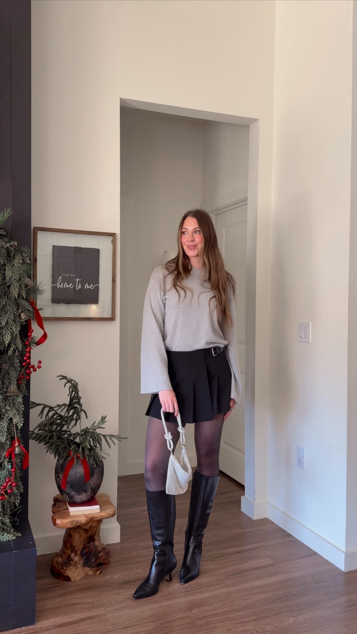 Holiday outfit idea! Wearing a s/m in tights small in skort and medium in sweater 

Christmas outfit, holiday office party outfit, new years outfi

#LTKHoliday #LTKSeasonal #LTKTall