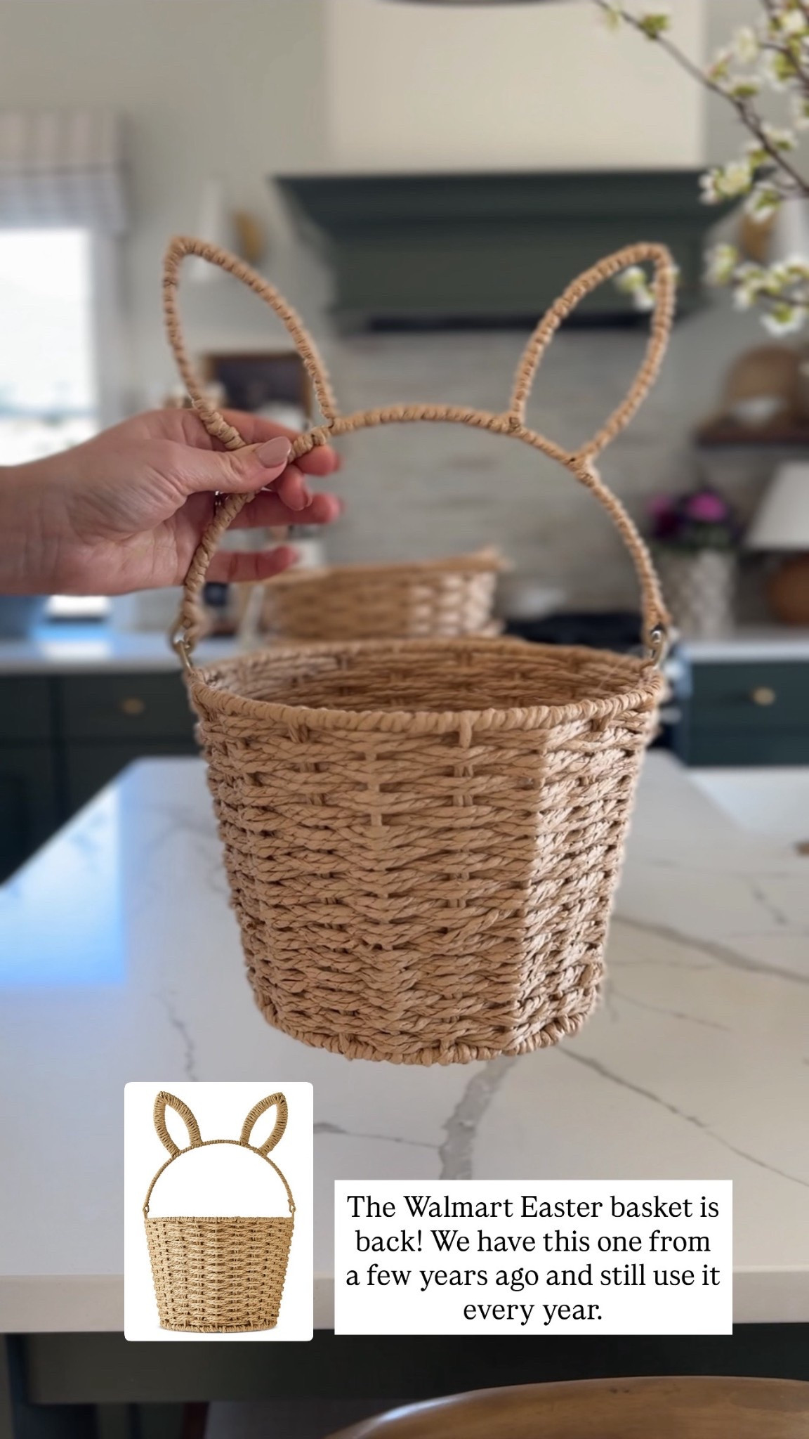 The viral Easter basket is back at Walmart! Under $10! We have this basket from a few years ago and still use it year after year  

#LTKKids #LTKHome #LTKSeasonal