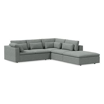 Harmony Modular 4-Piece Sectional (122") | West Elm (US)
