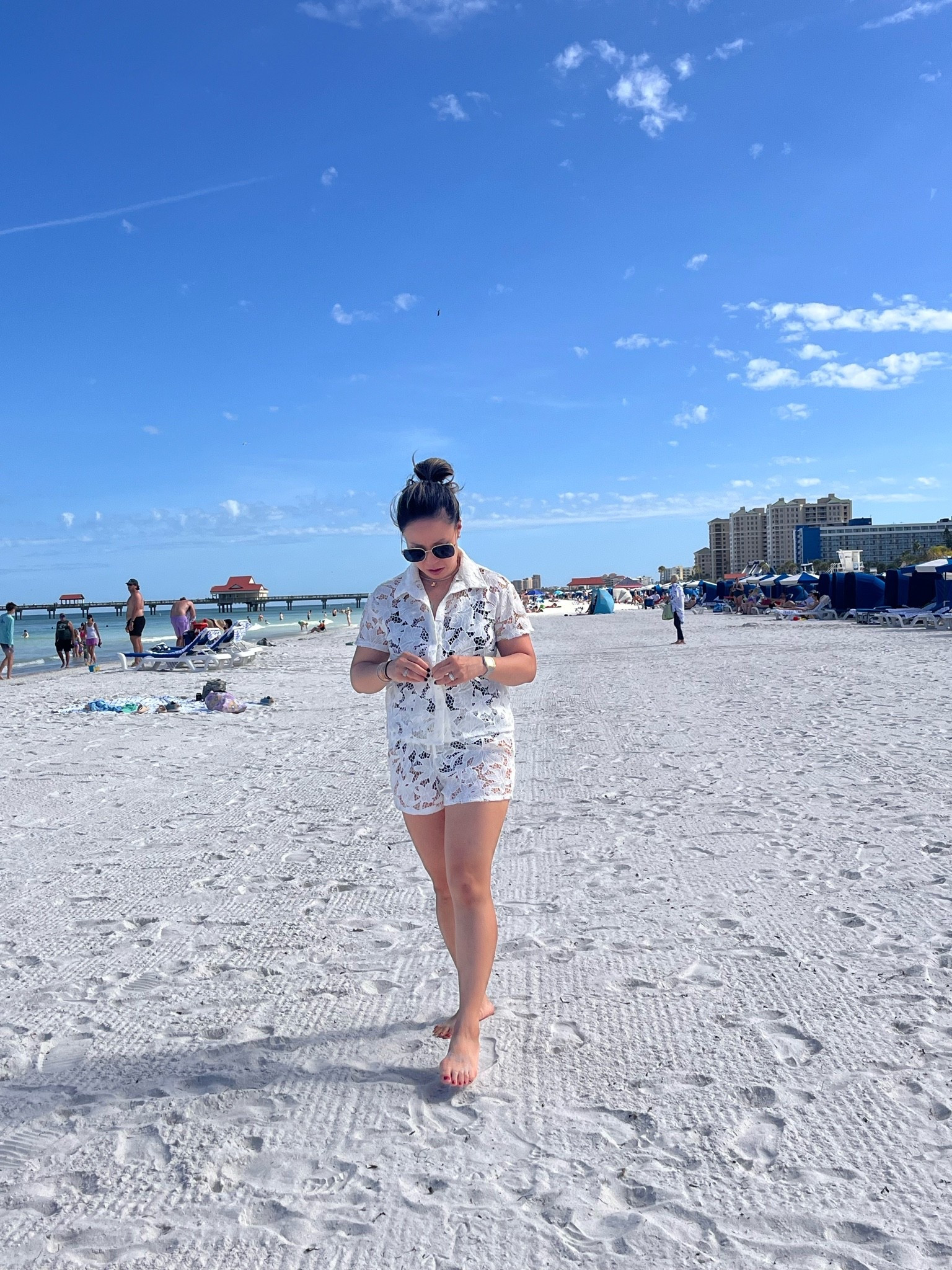 Beaching. Best cover-up set. I’m wearing an xs in top and bottom. Sold separately. Price is amazing.

#LTKootd #LTKTravel #LTKSwim