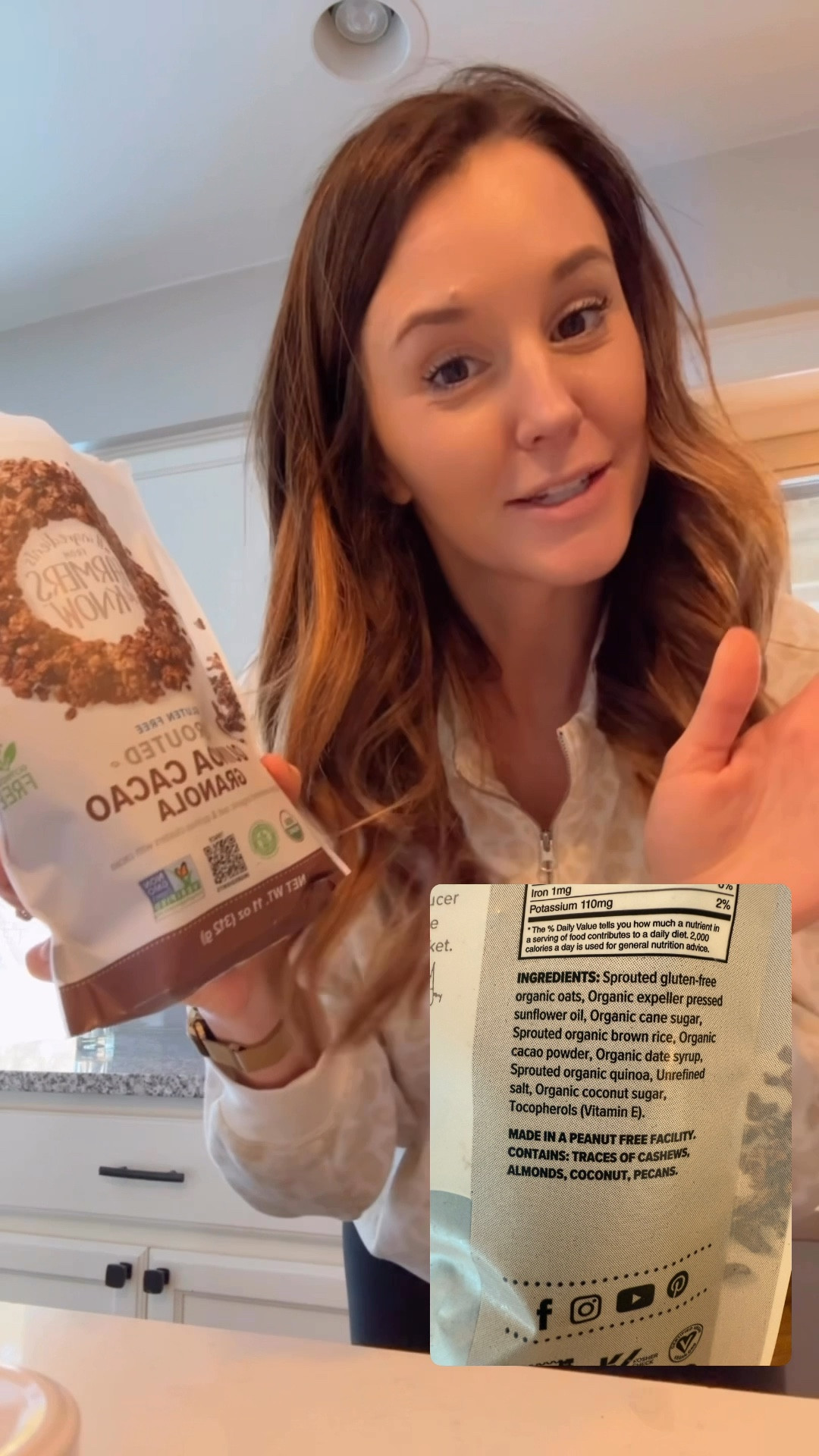 This chocolate granola is SO good! Simple ingredients. From One Degree Organics! I found it at Whole Foods!

Healthy snacks 
Snacks for kids 

#LTKBaby #LTKFamily #LTKKids