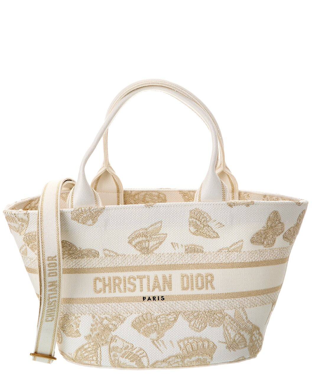 Hat Canvas Basket Bag | Gilt & Gilt City