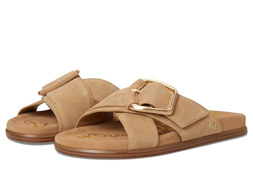 Sam Edelman Darla Women's Sandals Cyprus Tan : 7 M, Leather | Zappos