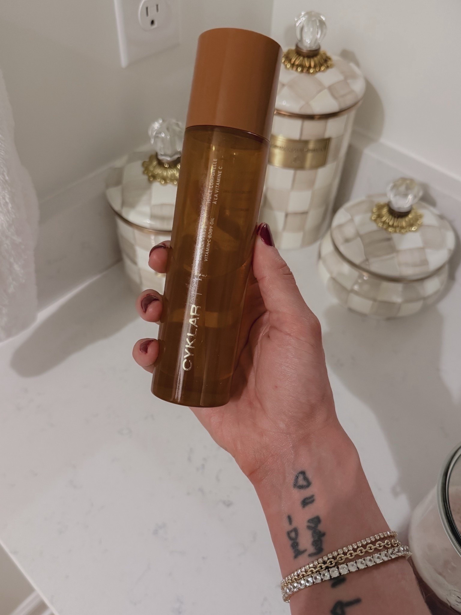 This Cyklar body oil is so hydrating and smells AMAZING! 



#LTKgrwm #LTKselfcare #LTKmomlife