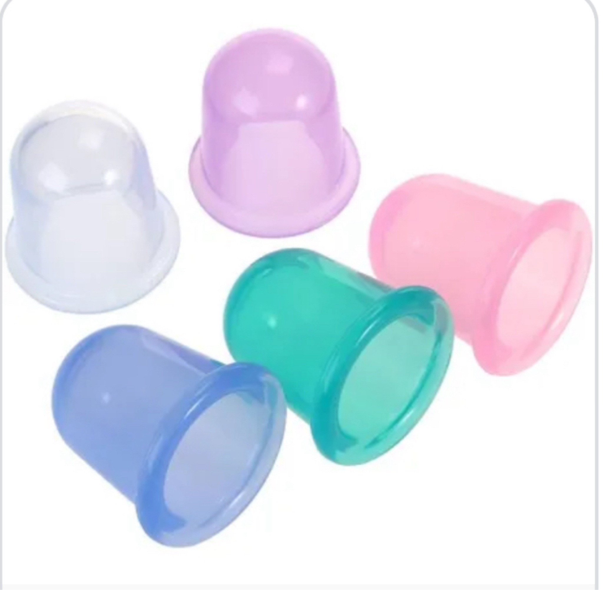 Silicone cups, Pilates ball, & foam roller links!