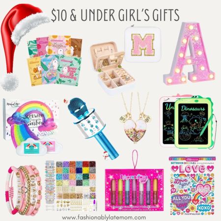 Cheap girls gifts! Click the link to shop! 
Fashionablylatemom 
Gift idea 
Girls gift ideas 
Amazon finds 
Bracelets 

#LTKGiftGuide