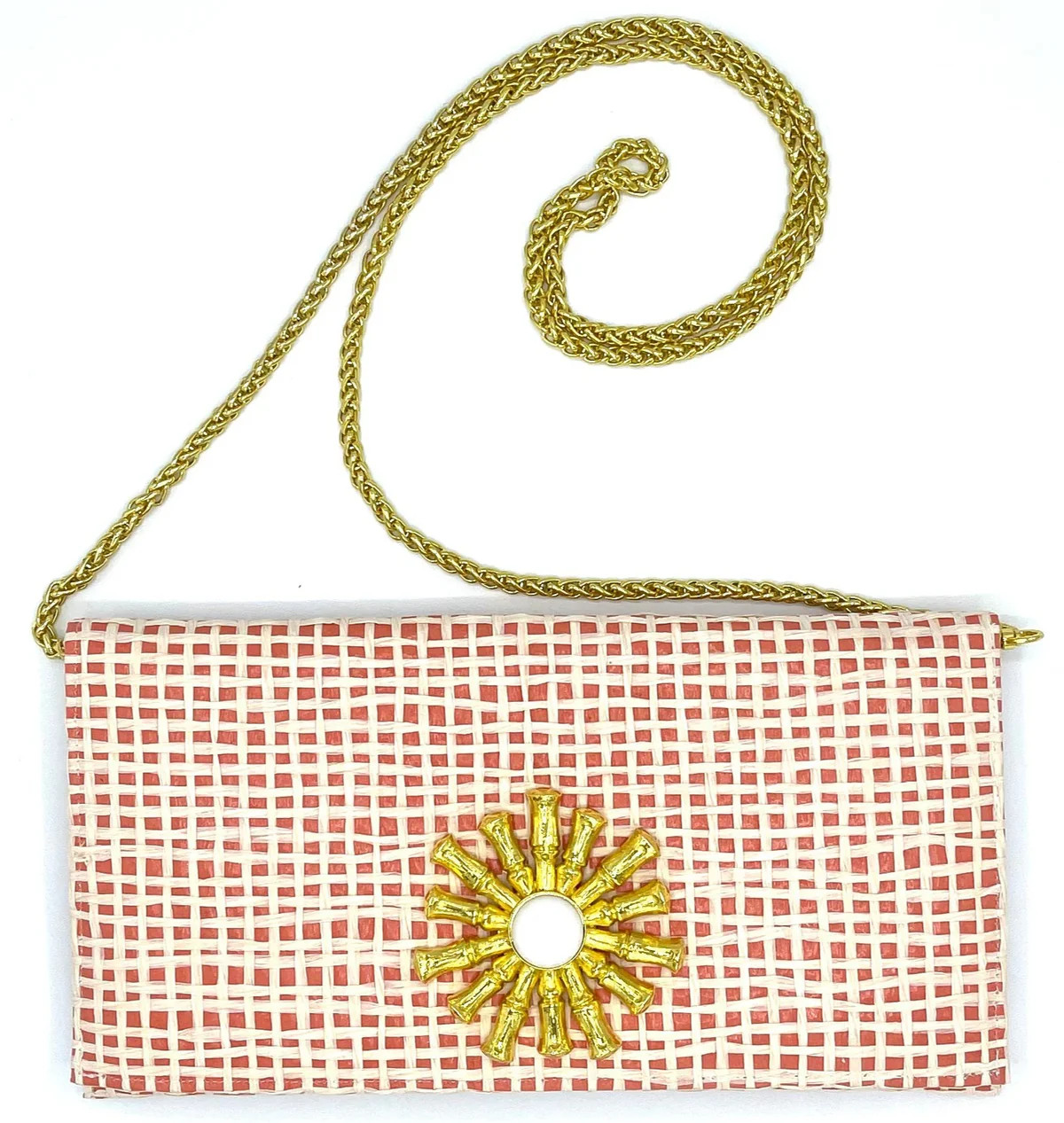 Coral Crossbody Clutch | Over The Moon