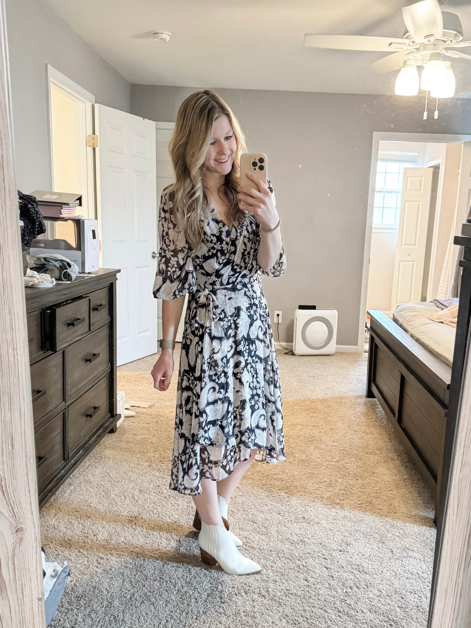 Perfect spring dress for a wedding, baby shower, church! I love it paired with the white booties!



#LTKShoeCrush #LTKStyleTip #LTKSeasonal