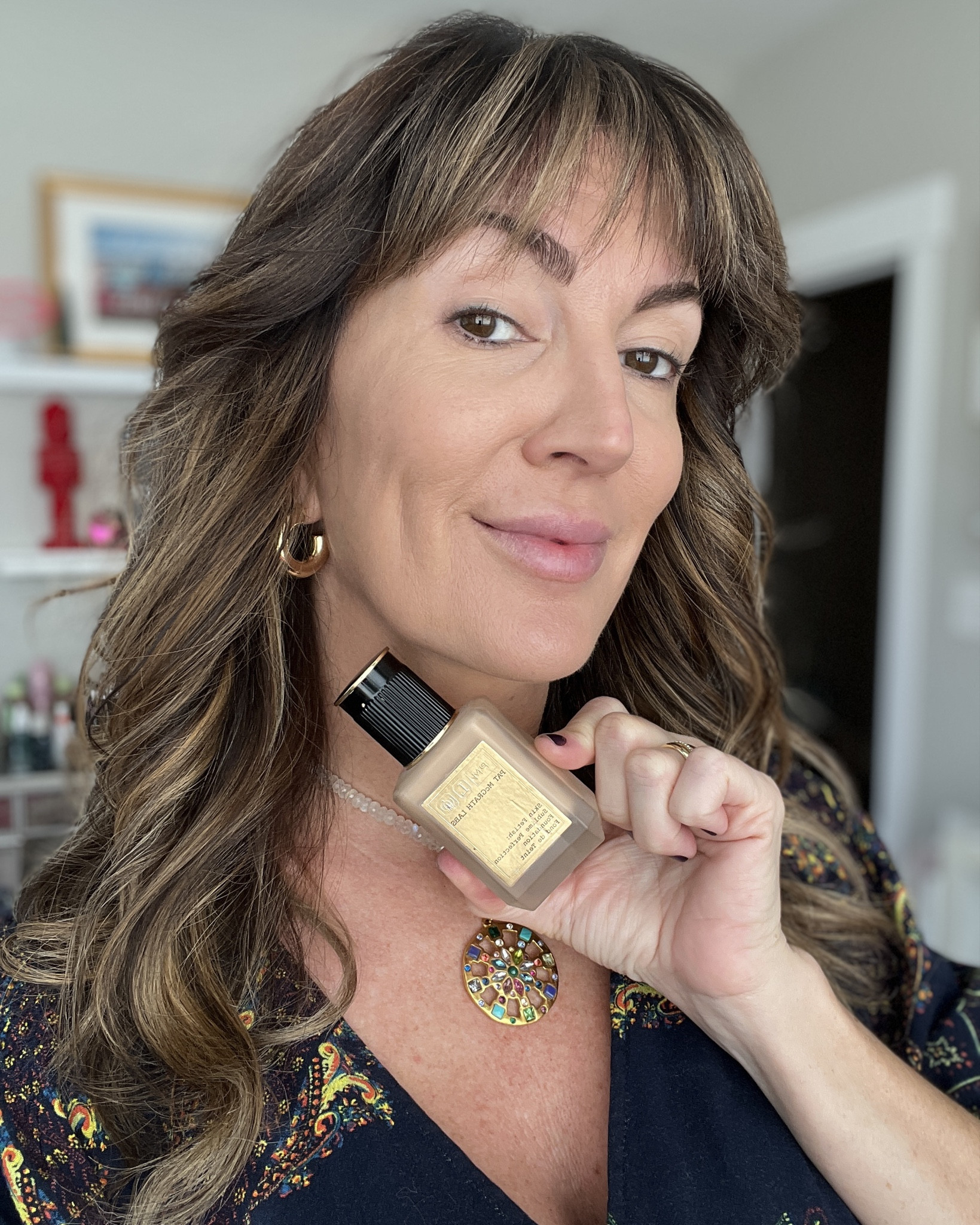 Nothing but the best foundation from Pat McGrath. Its serum super thin texture makes you think it’s not gonna work, but then it blurs beautifully! Wearing shade : light medium 9 

#LTKFindsUnder100 #LTKBeauty #LTKgrwm