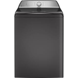 GE Profile 5.0 cu. ft. High-Efficiency Smart Diamond Gray Top Load Washer with Microban Technolog... | The Home Depot